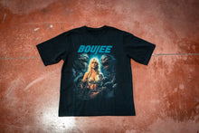 Lady-and-the-Lizard - oversized t-shirt BLACK