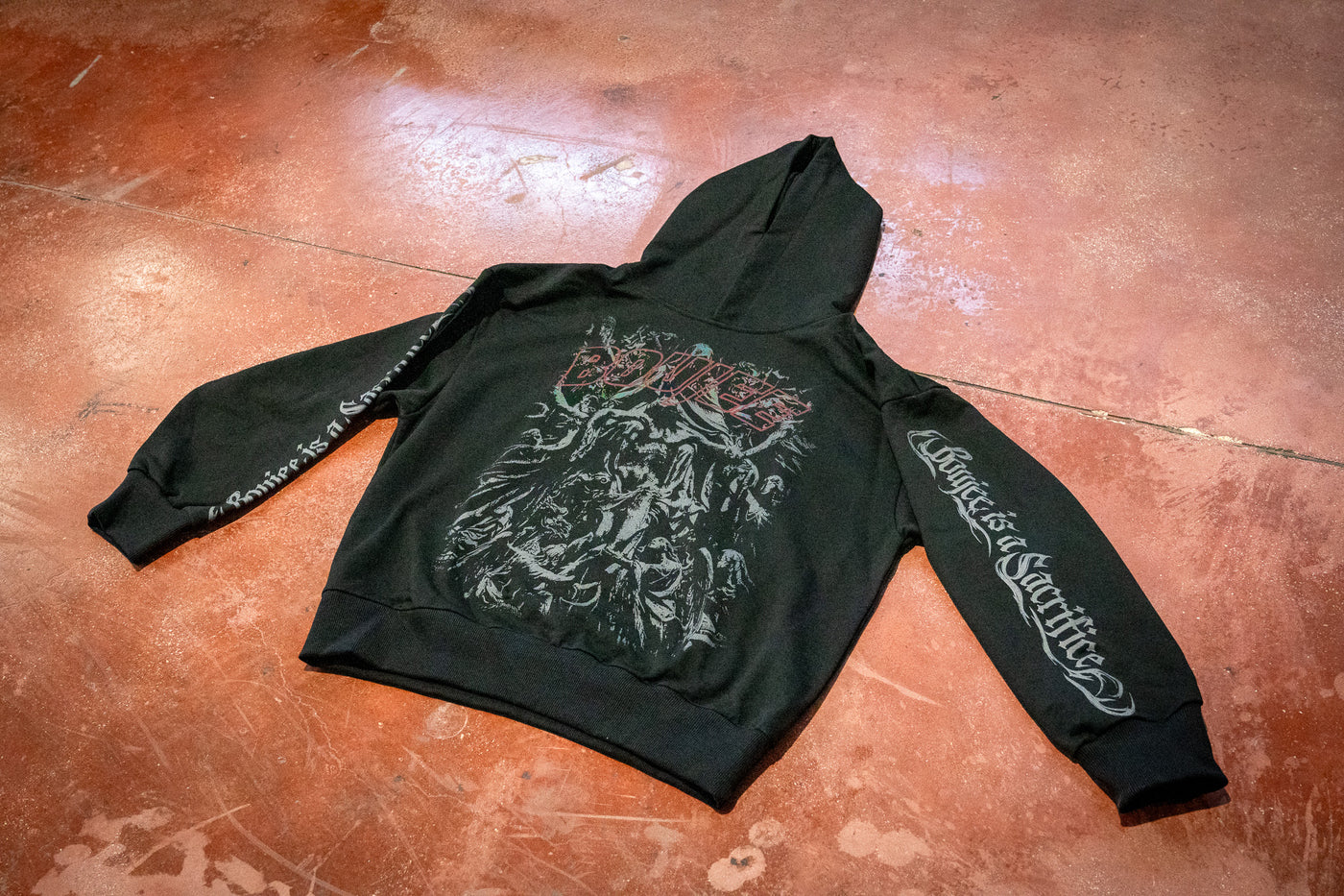Milan Duomo - oversized hoodie Black